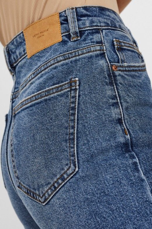 CALÇA MULHER JEANS BRENDASTRAIGHT VERO MODA CALÇA MULHER JEANS BRENDASTRAIGHT VERO MODA