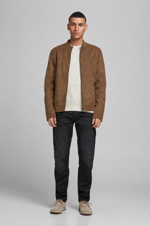 CASACO HOMEM WARNER FAUX SUED JACK JONES CASACO HOMEM WARNER FAUX SUED JACK JONES