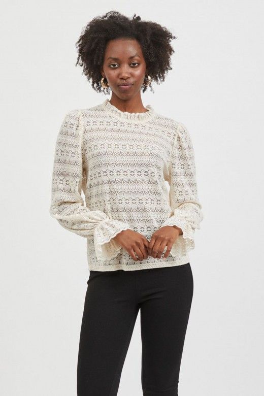 Top Senhora Chikka High Lace Vila Top Senhora Chikka High Lace Vila