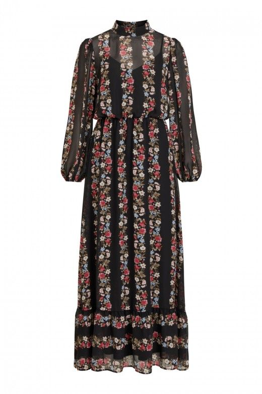 VESTIDO MULHER CELINE HICH NECK VILA VESTIDO MULHER CELINE HICH NECK VILA