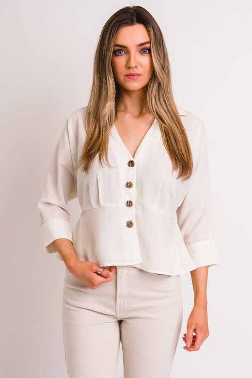 TOP MULHER LOLISE 3/4 WIDE VERO MODA TOP MULHER LOLISE 3/4 WIDE VERO MODA