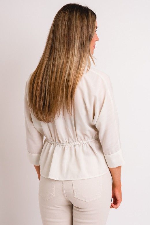 TOP MULHER LOLISE 3/4 WIDE VERO MODA TOP MULHER LOLISE 3/4 WIDE VERO MODA