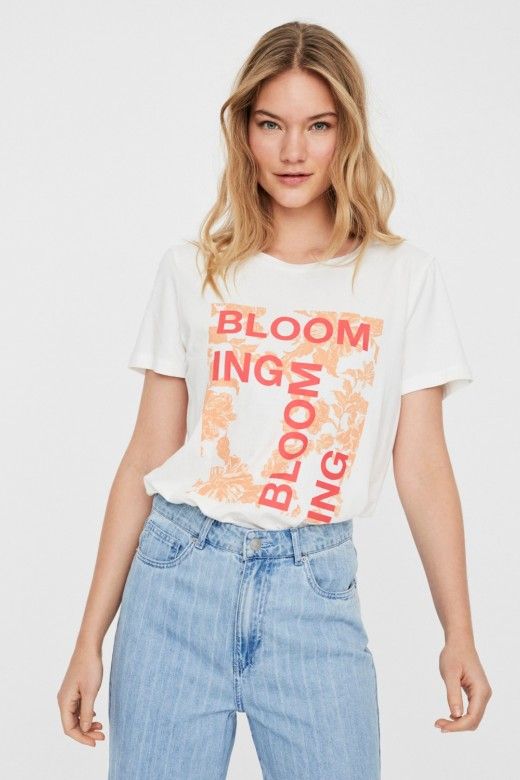 T-SHIRT MULHER KARAFRANCIS VERO MODA T-SHIRT MULHER KARAFRANCIS VERO MODA