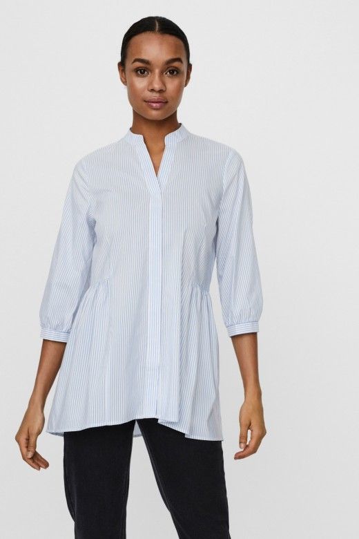 BLUSA MULHER CLARA 3/4 LONG VERO MODA BLUSA MULHER CLARA 3/4 LONG VERO MODA