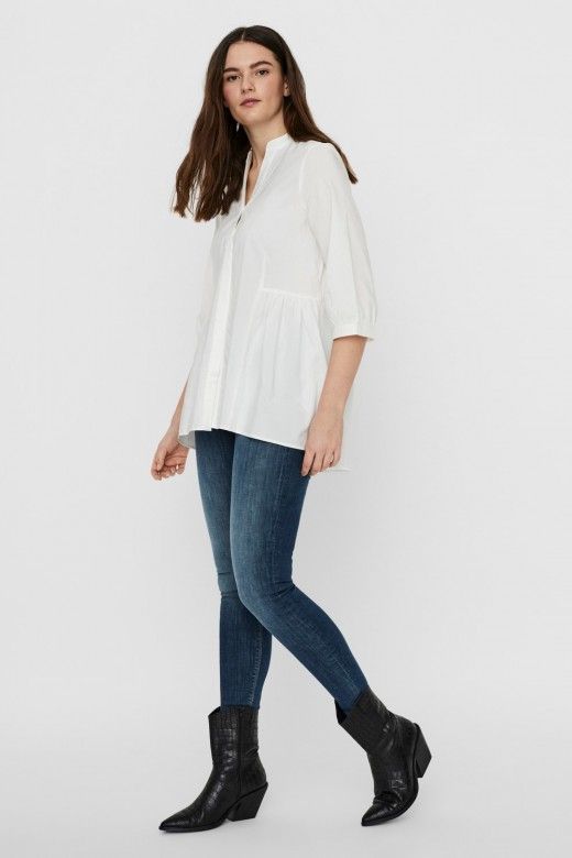 Blusa Senhora Clara Long Vero Moda Blusa Senhora Clara Long Vero Moda