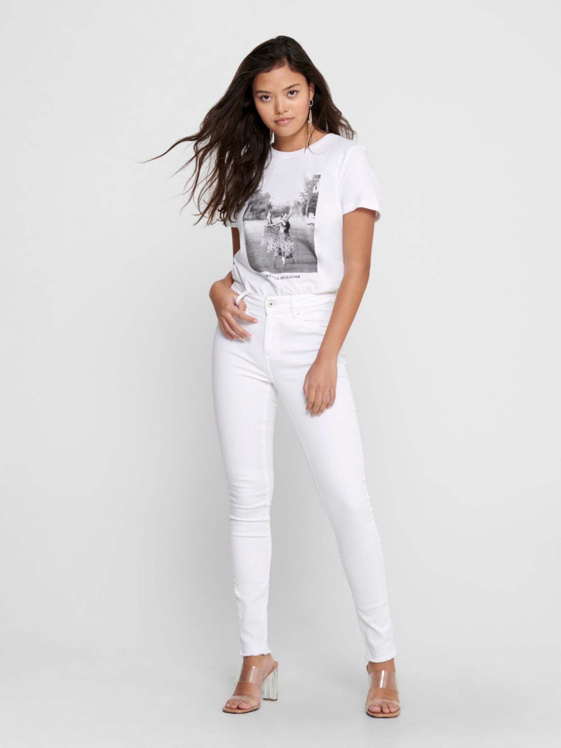 CALÇA MULHER BLUSH MID SK ONLY