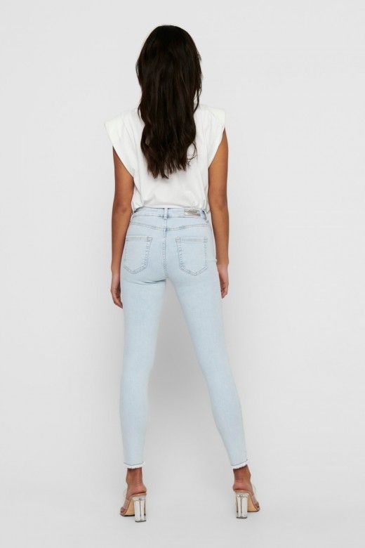 CALÇA MULHER JEANS BLUSH LIFE MID SK ONLY CALÇA MULHER JEANS BLUSH LIFE MID SK ONLY