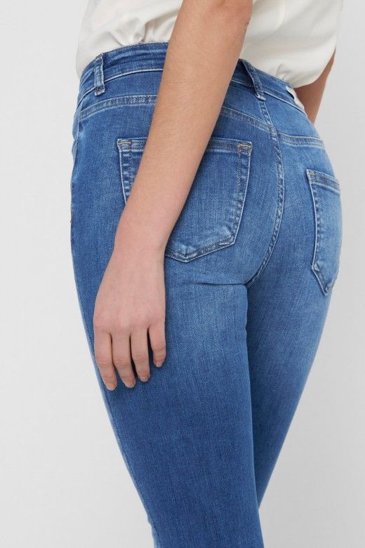 Calça Mulher Jeans BLUSH LIFE MID SK ONLY Calça Mulher Jeans BLUSH LIFE MID SK ONLY