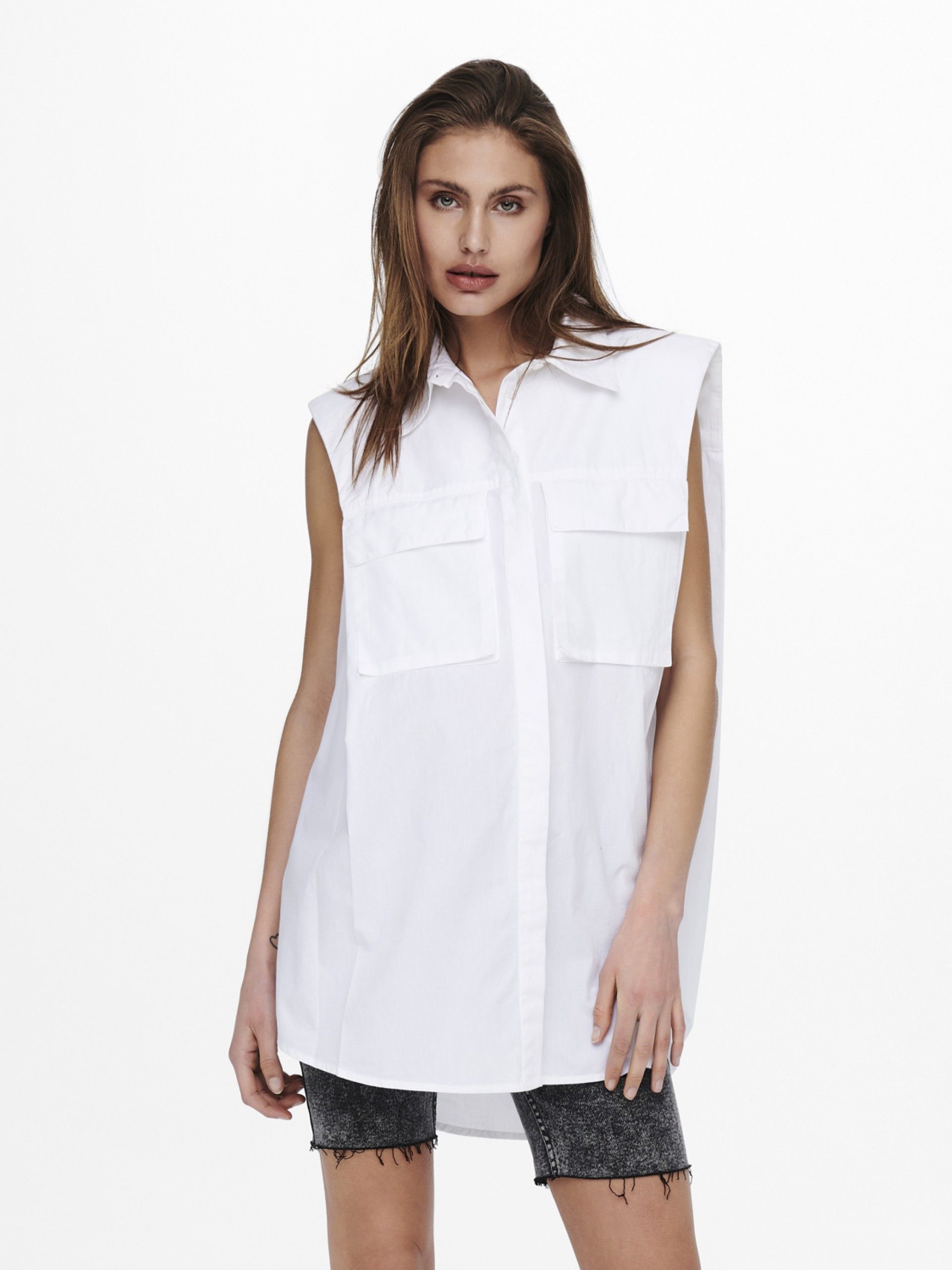 Blusa Senhora Ashley Shoulderpad