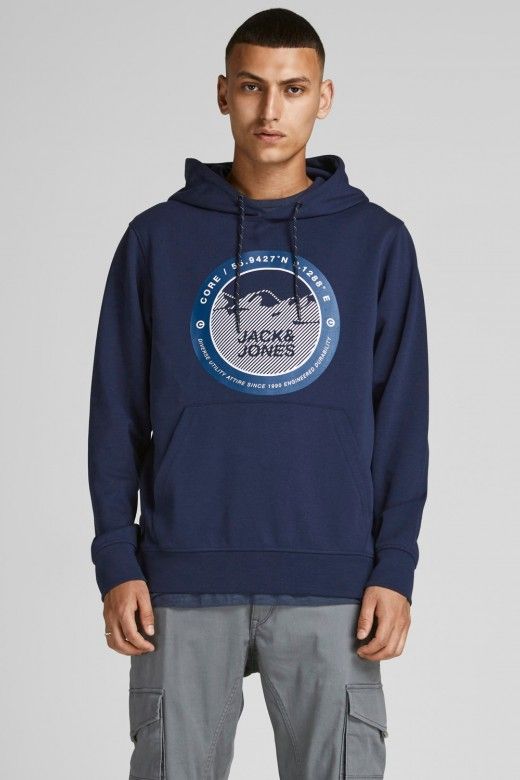 SWEAT HOOD HOMEM BILO JACK JONES SWEAT HOOD HOMEM BILO JACK JONES