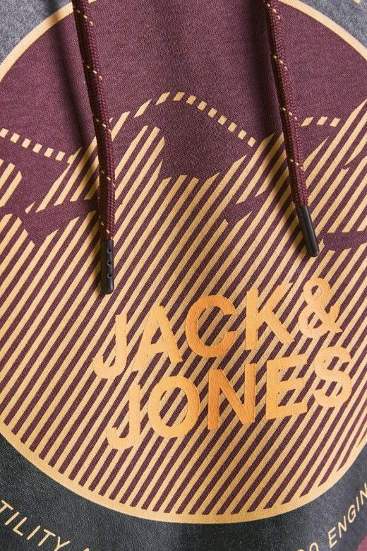 SWEAT HOOD HOMEM BILO JACK JONES SWEAT HOOD HOMEM BILO JACK JONES
