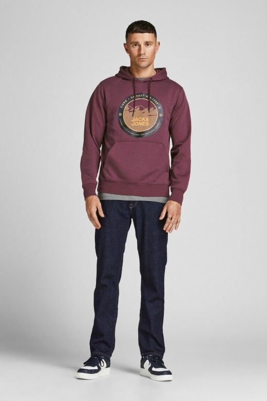 SWEAT HOOD HOMEM BILO JACK JONES SWEAT HOOD HOMEM BILO JACK JONES