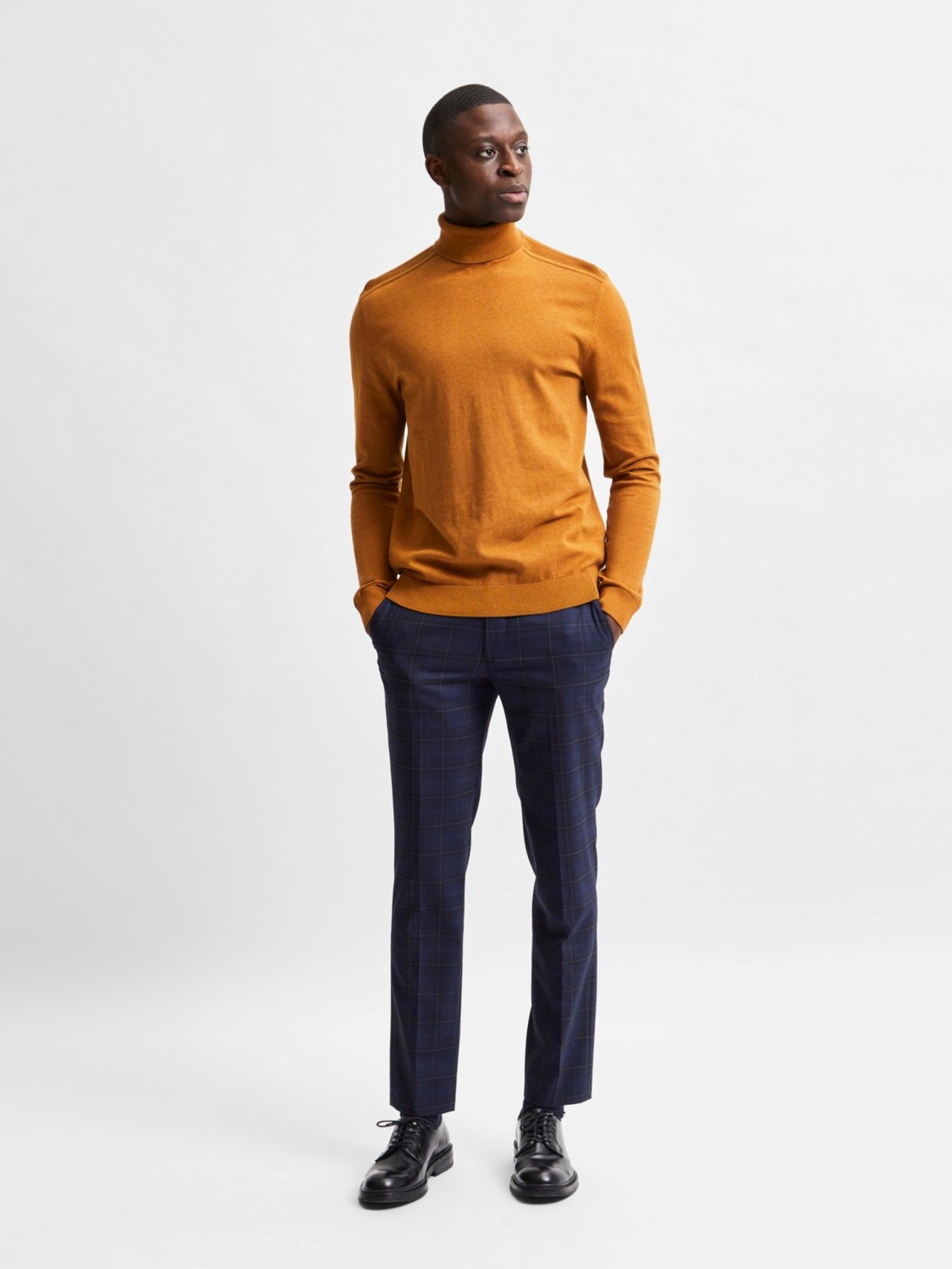 Camisola de Malha Gola Alta Selected