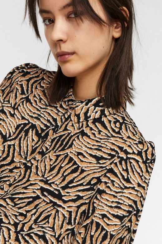 BLUSA MULHER UMA PRINT VERO MODA BLUSA MULHER UMA PRINT VERO MODA
