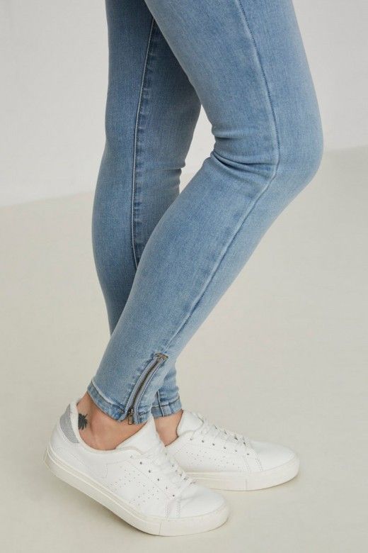 calça Jeans VMODA SEVEN NW Slim zIP calça Jeans VMODA SEVEN NW Slim zIP