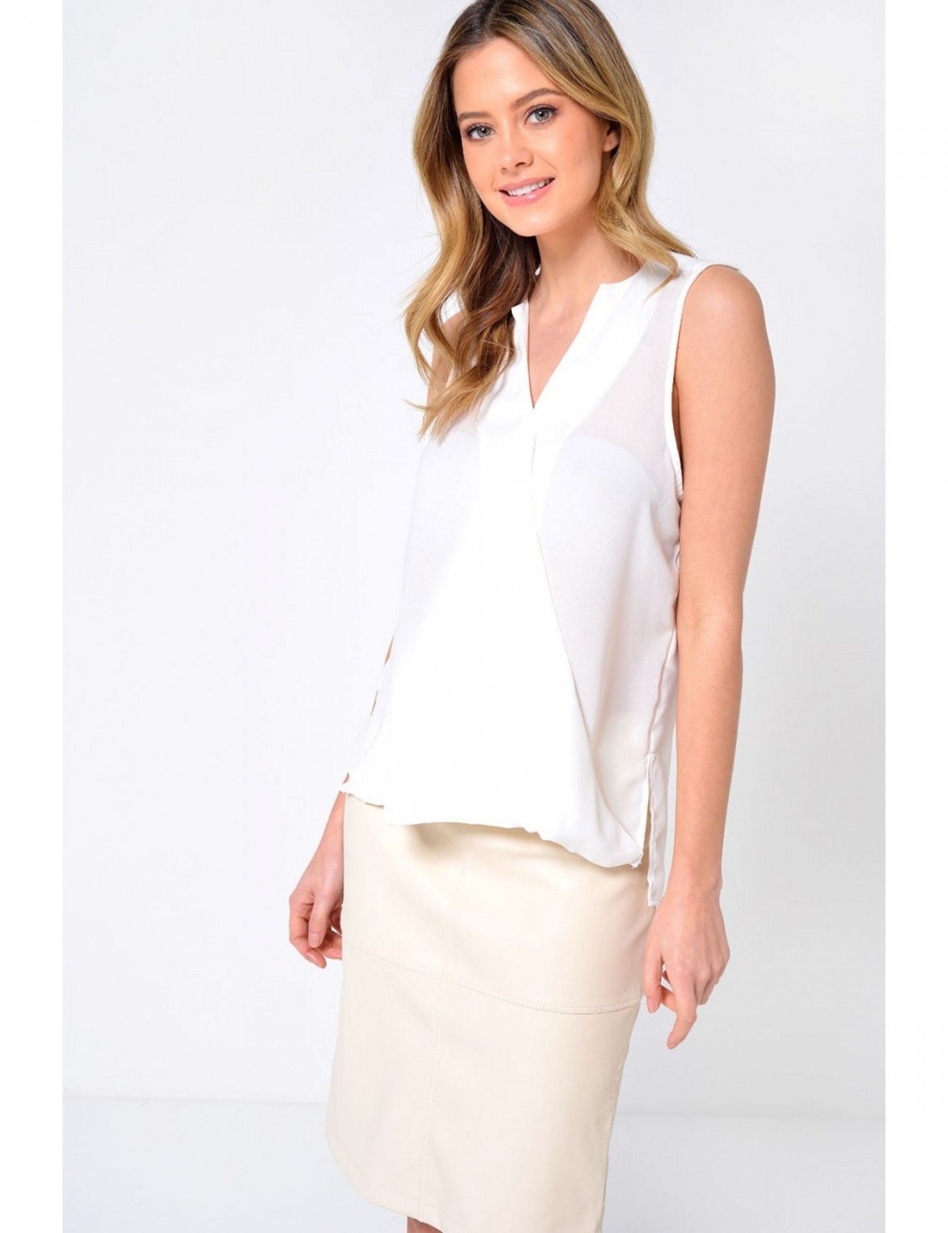 Top VERO MODA RINA Cavas