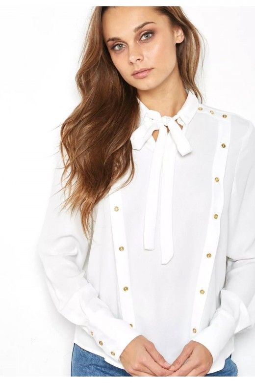 Blusa VM SOPHIE LS BOW Blusa VM SOPHIE LS BOW