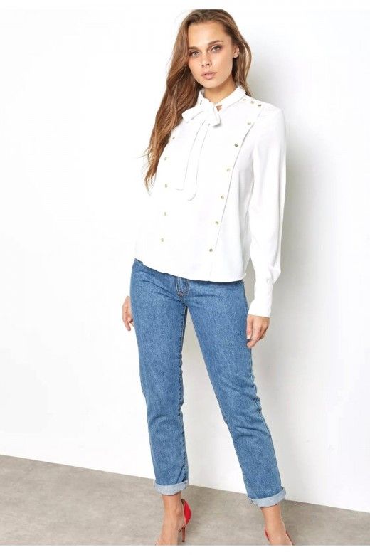 Blusa VM SOPHIE LS BOW Blusa VM SOPHIE LS BOW