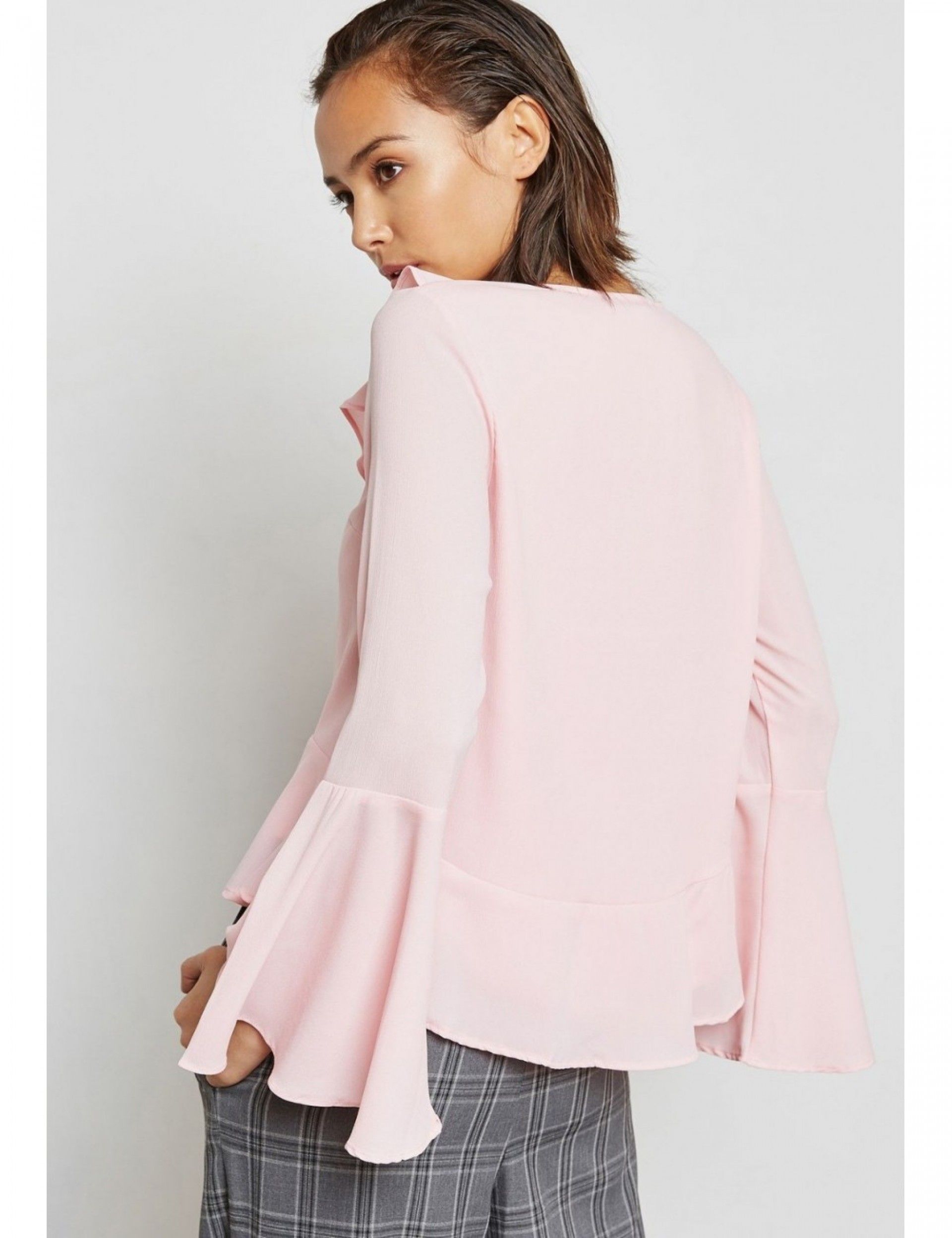 Top VERO MODA NIX Folhos