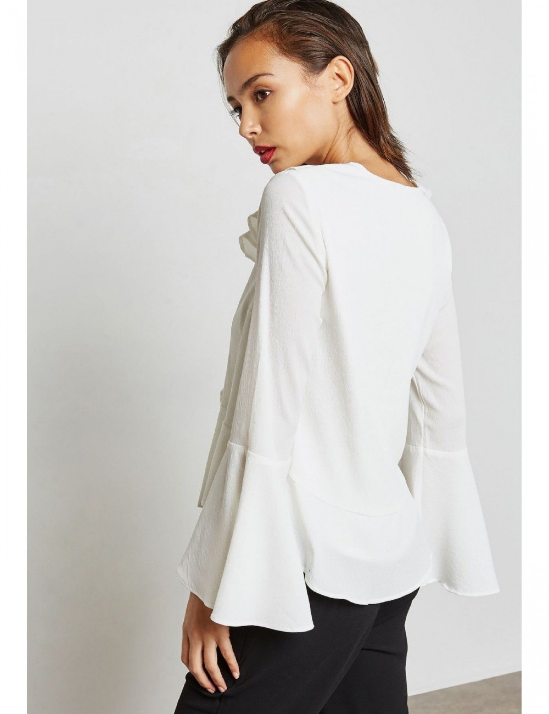 Top VERO MODA NIX Folhos