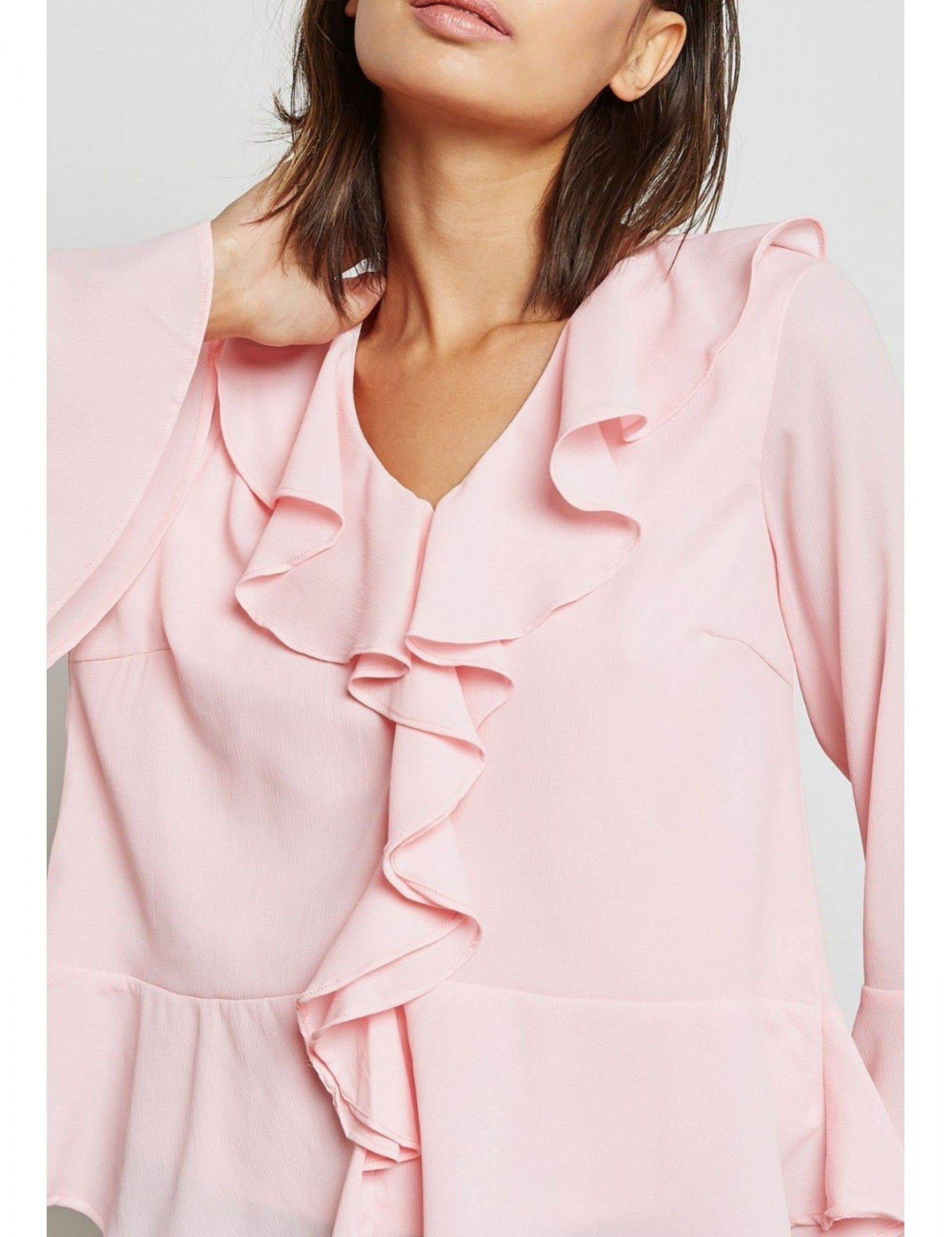 Top VERO MODA NIX Folhos