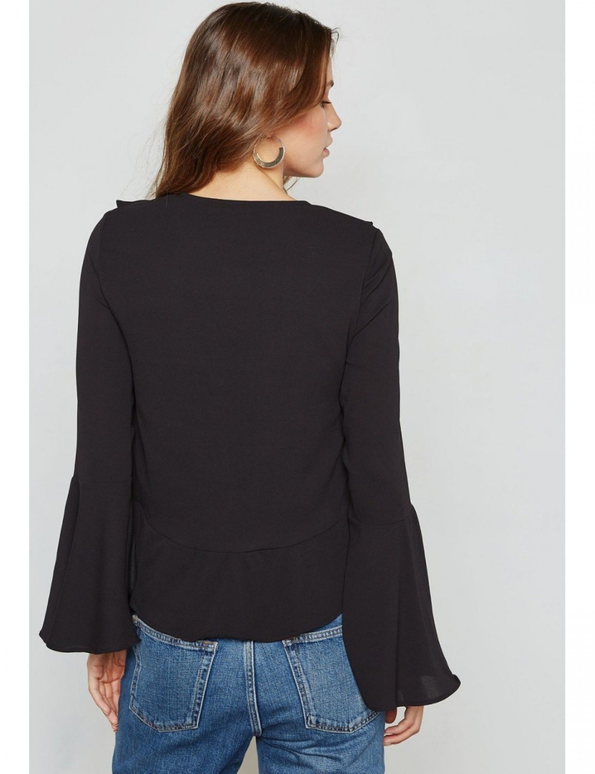 Top VERO MODA NIX Folhos