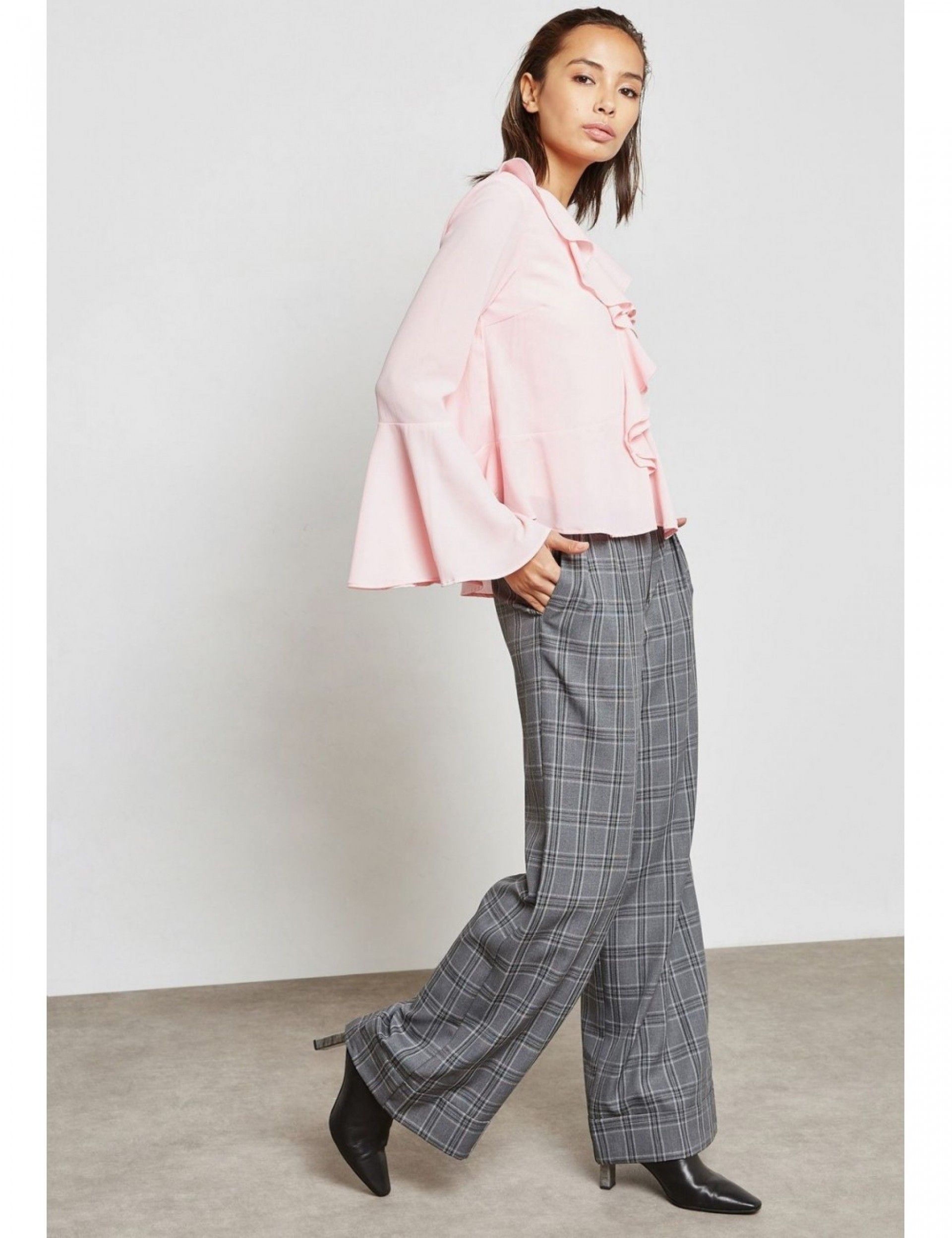 Top VERO MODA NIX Folhos