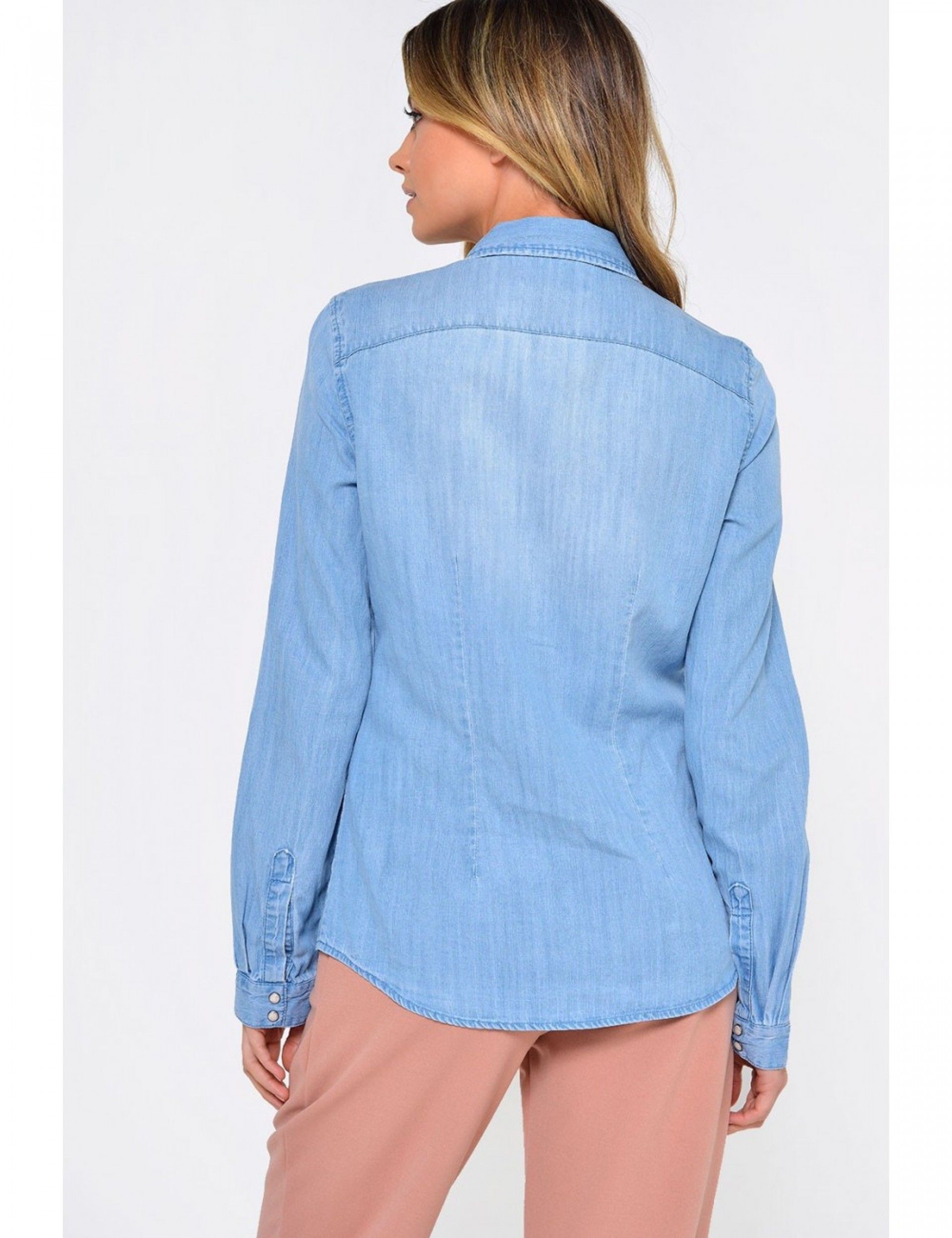 CAMISA MULHER JENNY JEANS VERO MODA