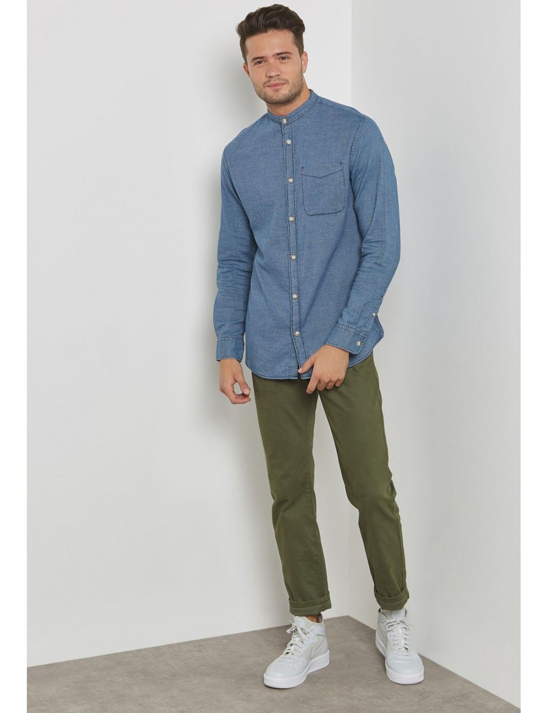 CAMISA HOMEM FRANKLIN PREMIUM SLIM FIT JACK JONES