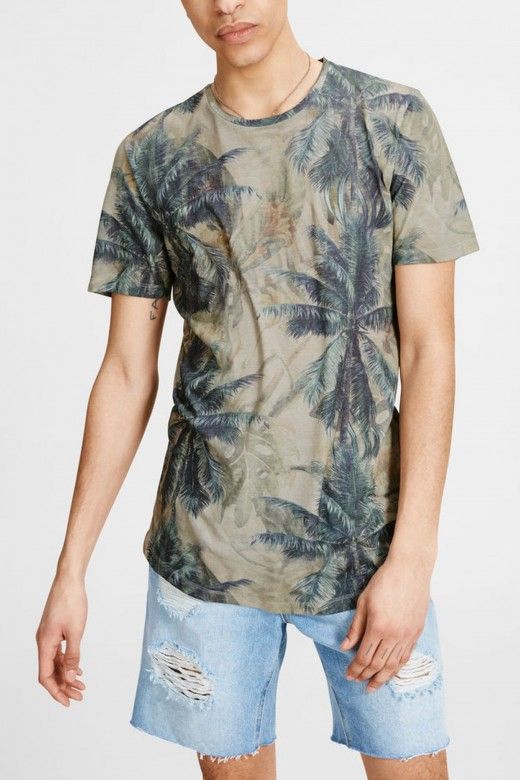 T-SHIRT HOMEM NEWFLORAS JACK JONES T-SHIRT HOMEM NEWFLORAS JACK JONES
