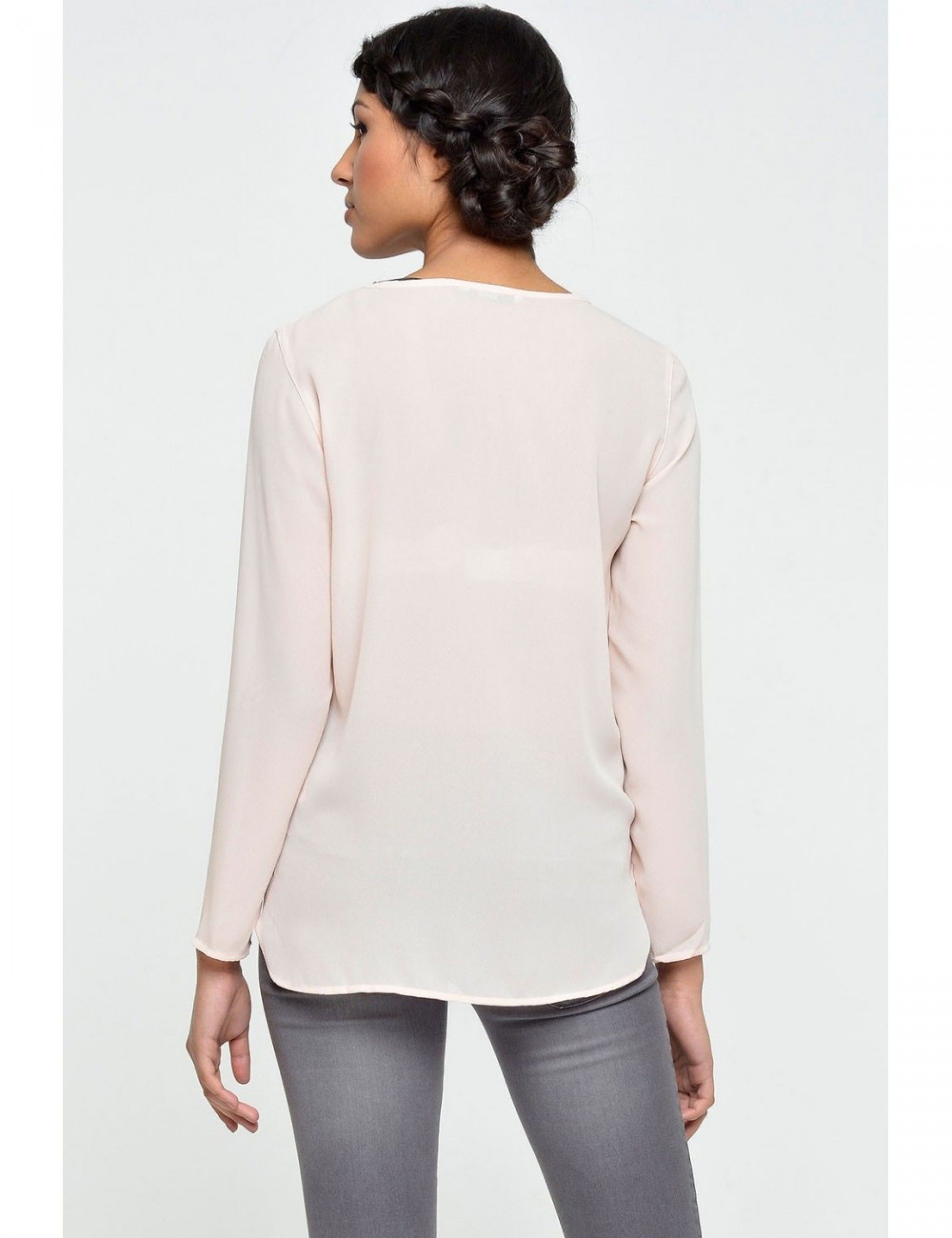 Top ONLY FIFER L/S HIGHLOW