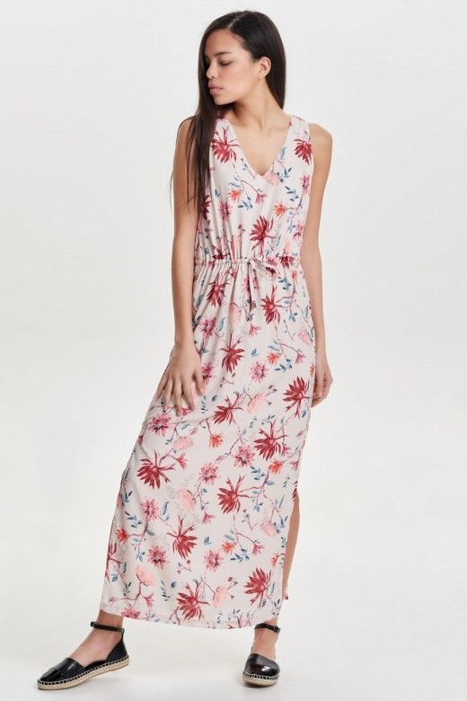 Vestido ONLY KISS S/L Maxi Vestido ONLY KISS S/L Maxi