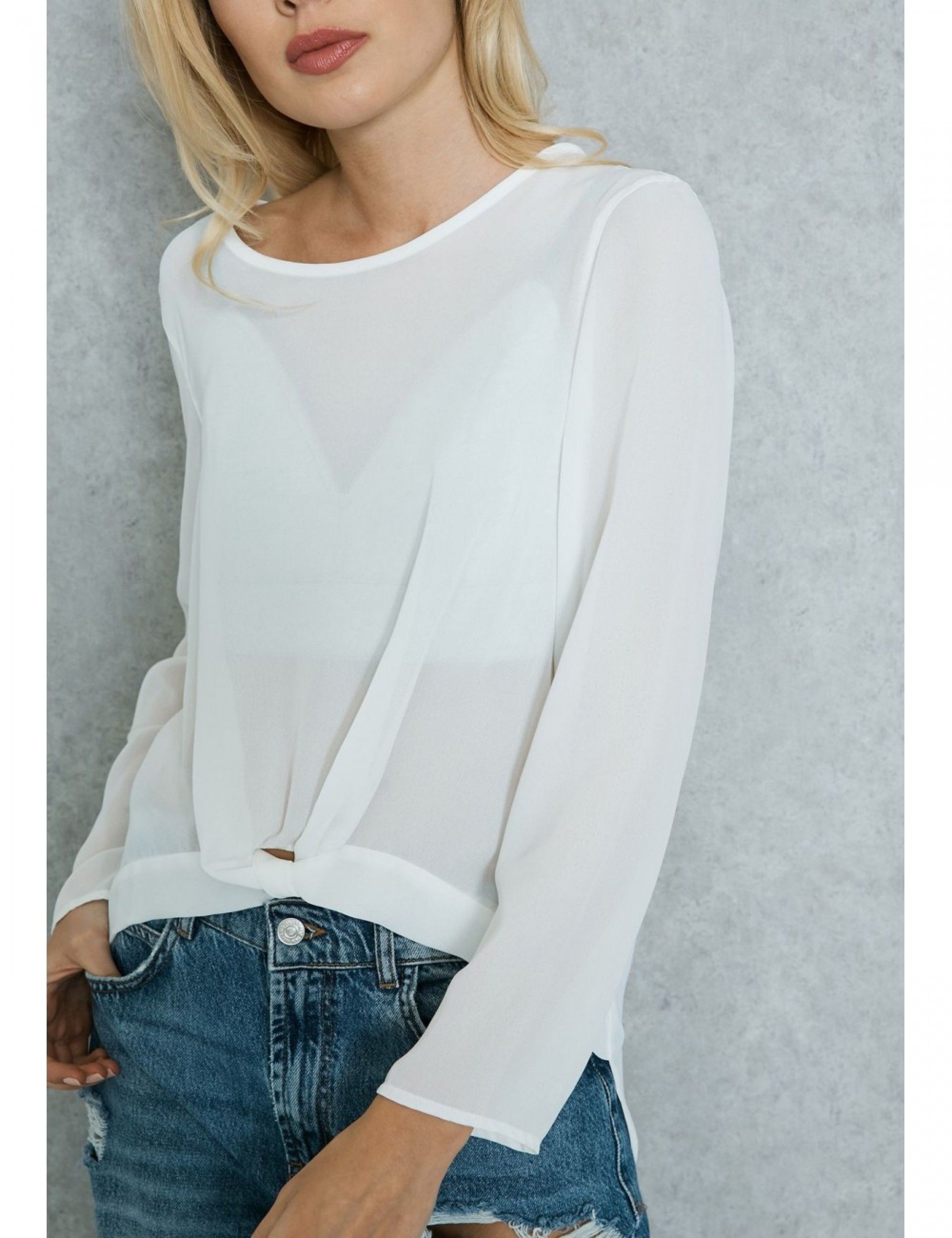 Top ONLY FIFER L/S HIGHLOW