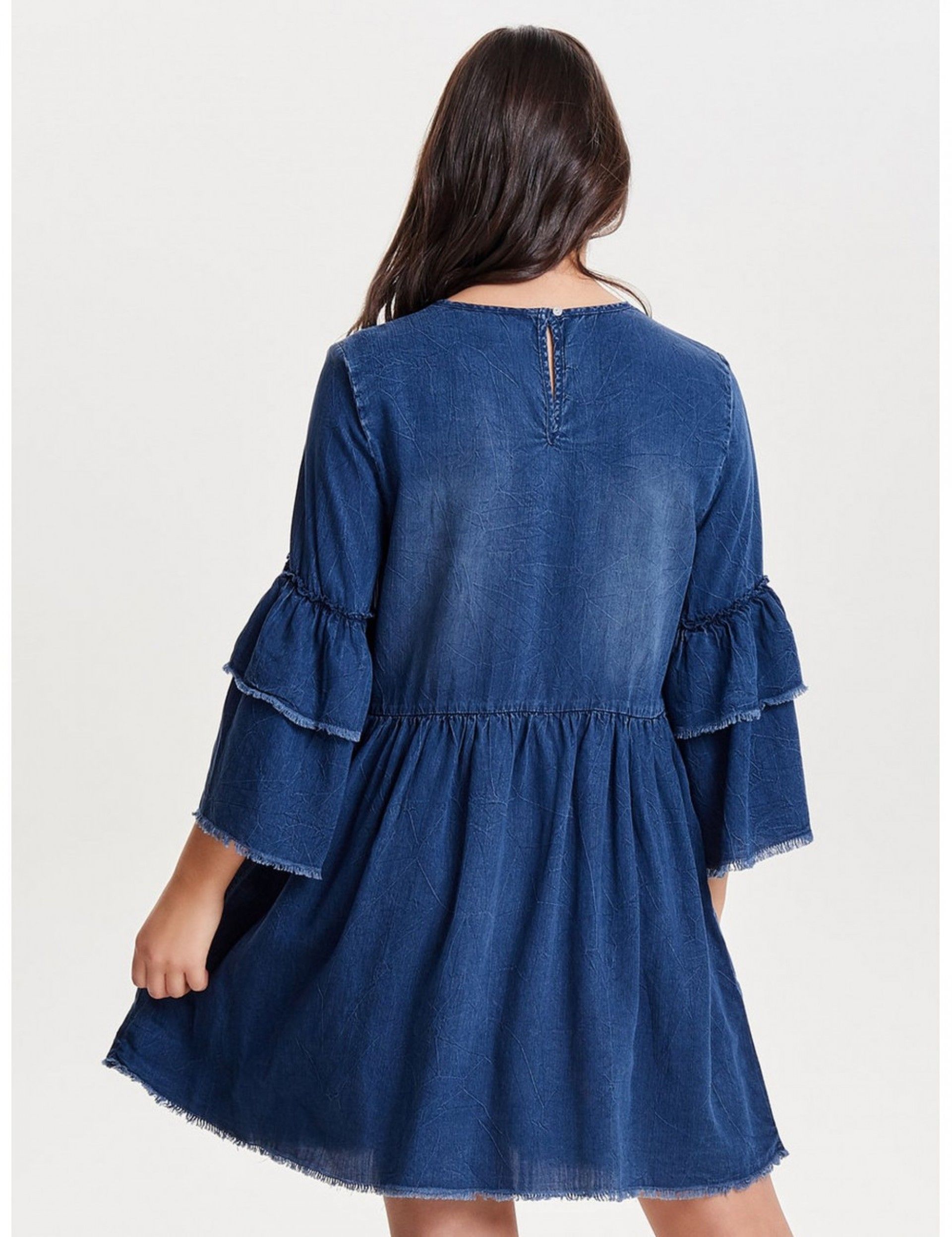 VESTIDO JEANS MULHER FLYNN RAW EDGE ONLY