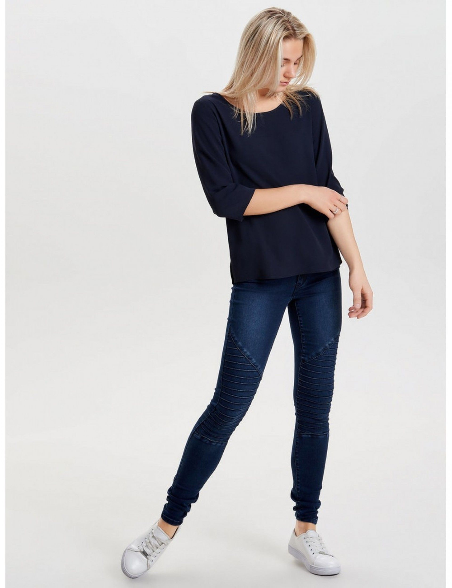 Top Mulher VIC 3/4 SOLID ONLY