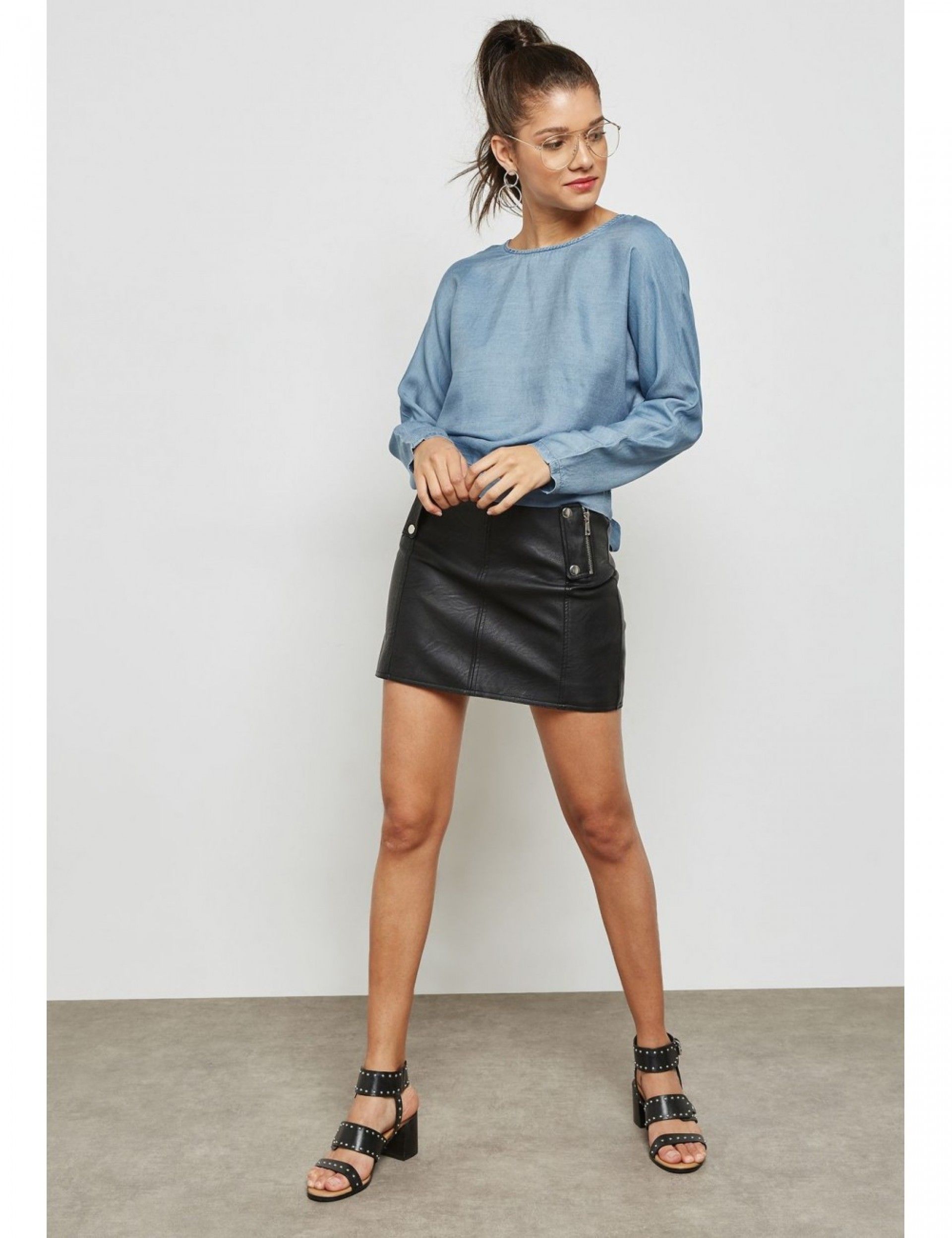 Top Mulher GAIA DNM Aberto/Costas ONLY