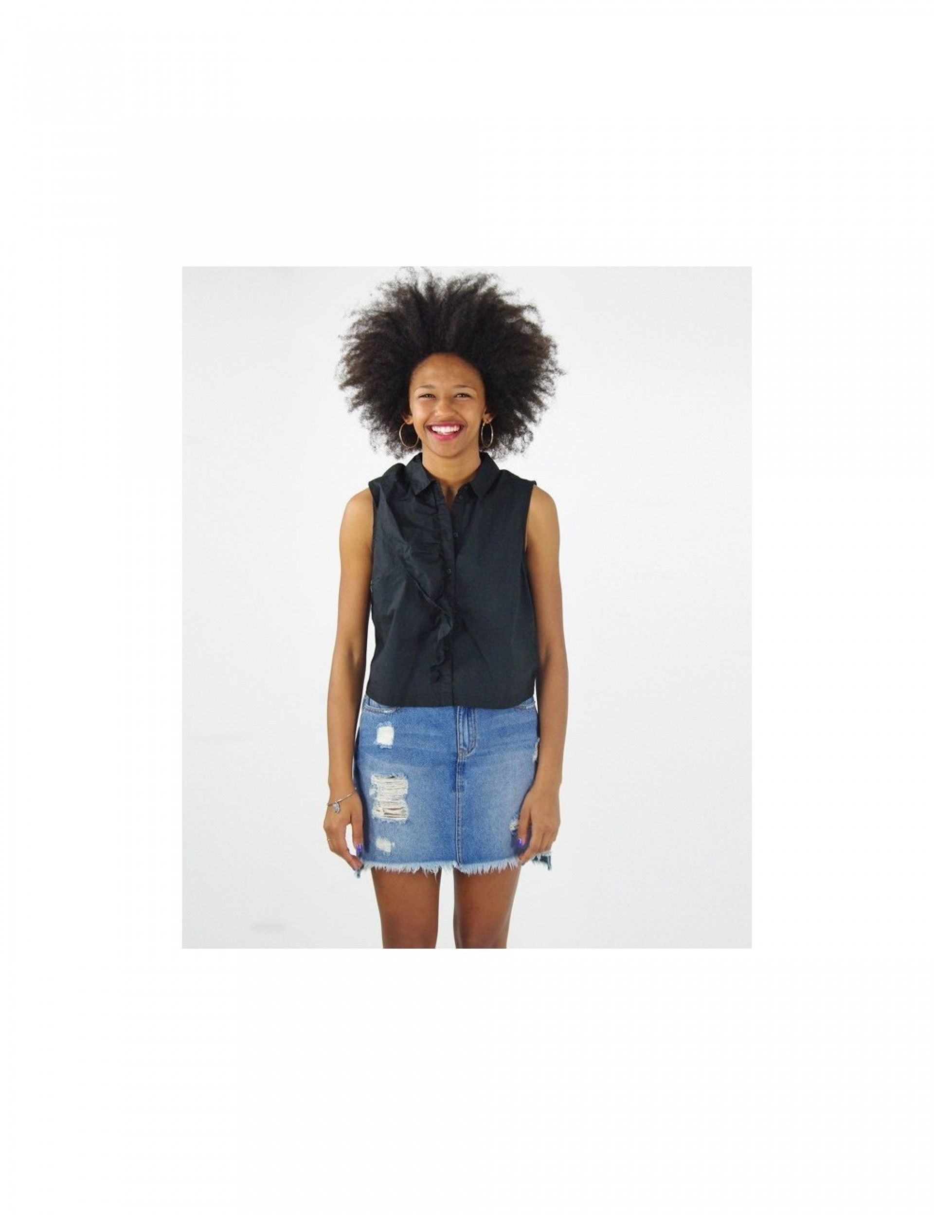 BLUSA MULHER AMANDA S/L ONLY