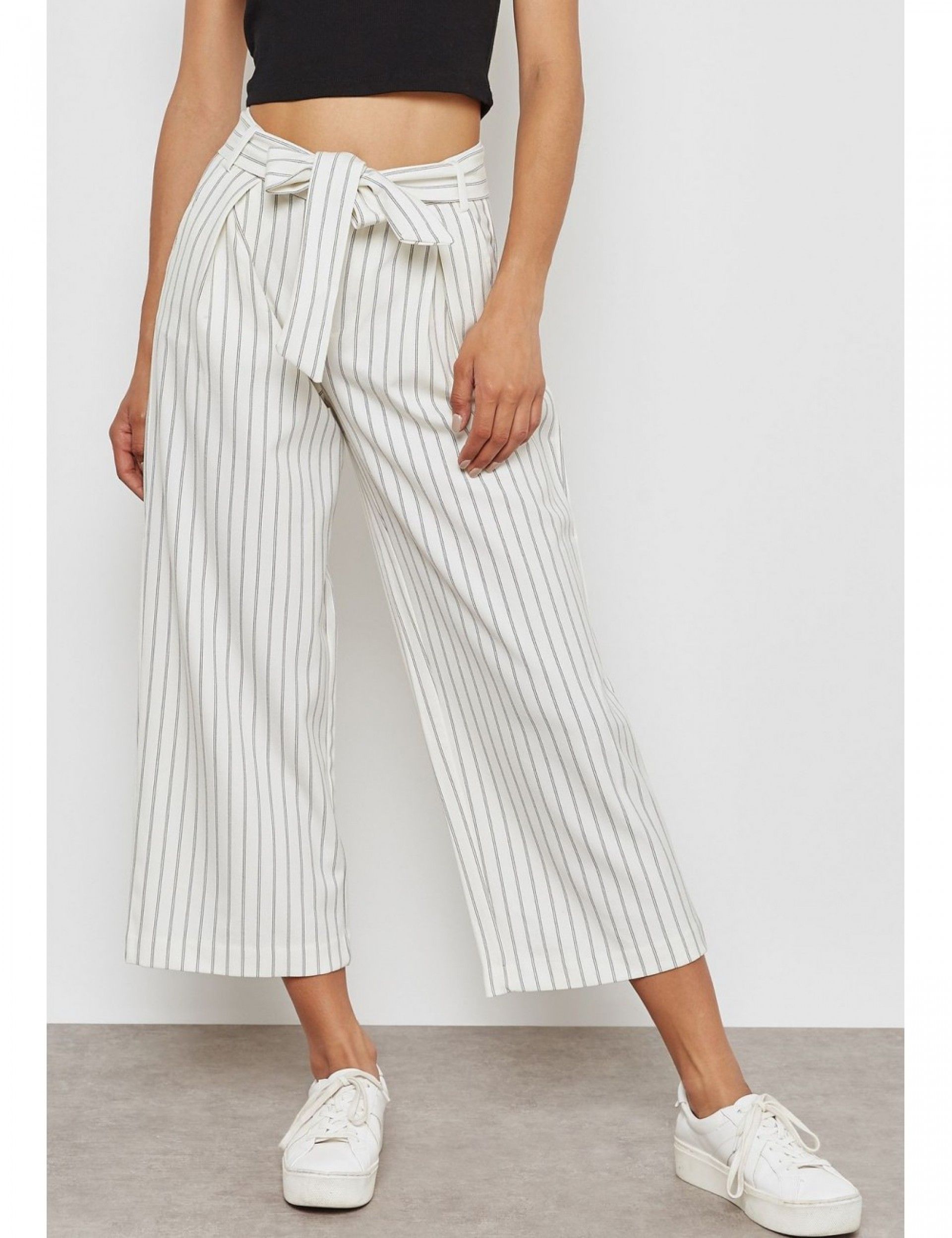 CALÇAS MULHER LOU REG BELT STRIP ONLY