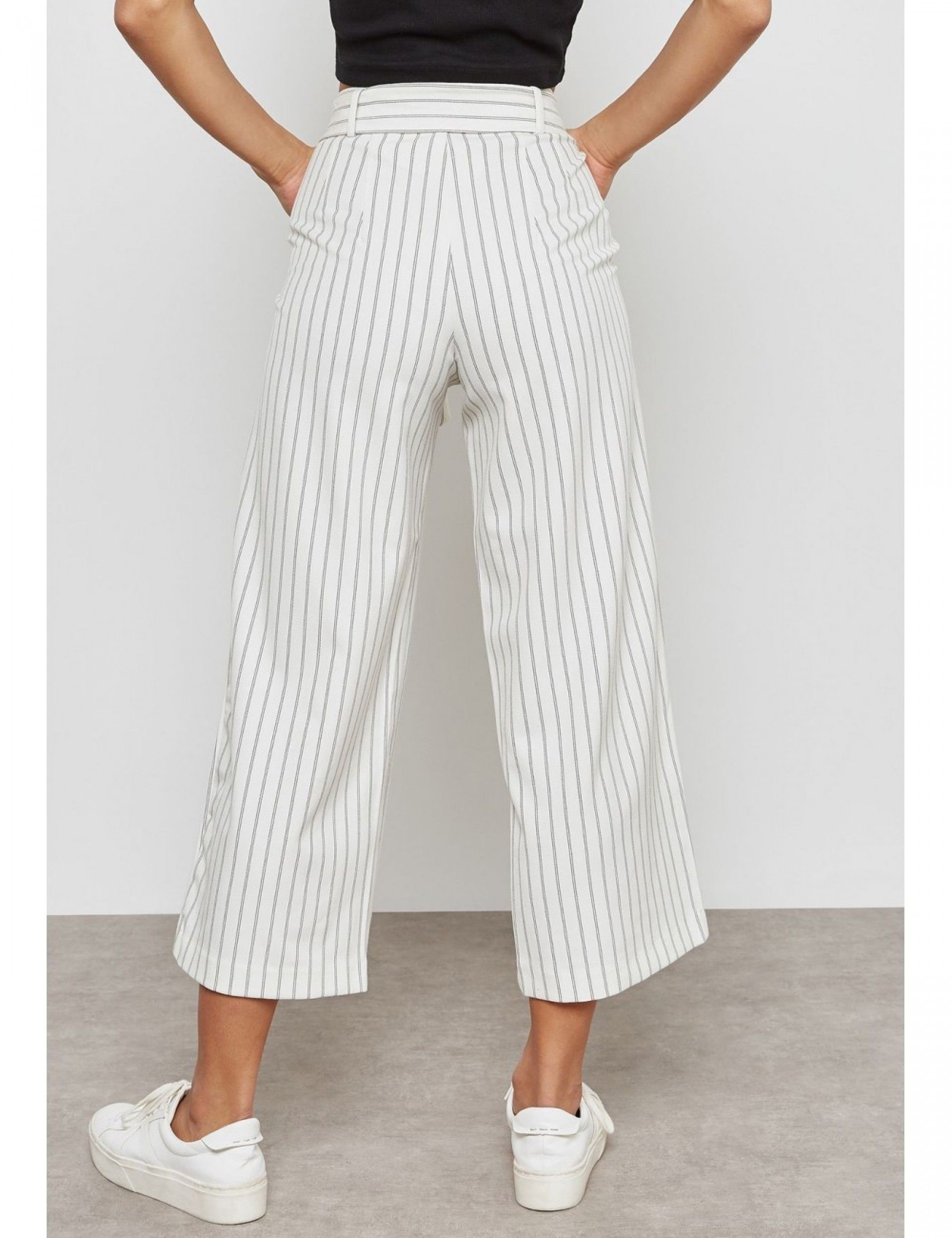 CALÇAS MULHER LOU REG BELT STRIP ONLY