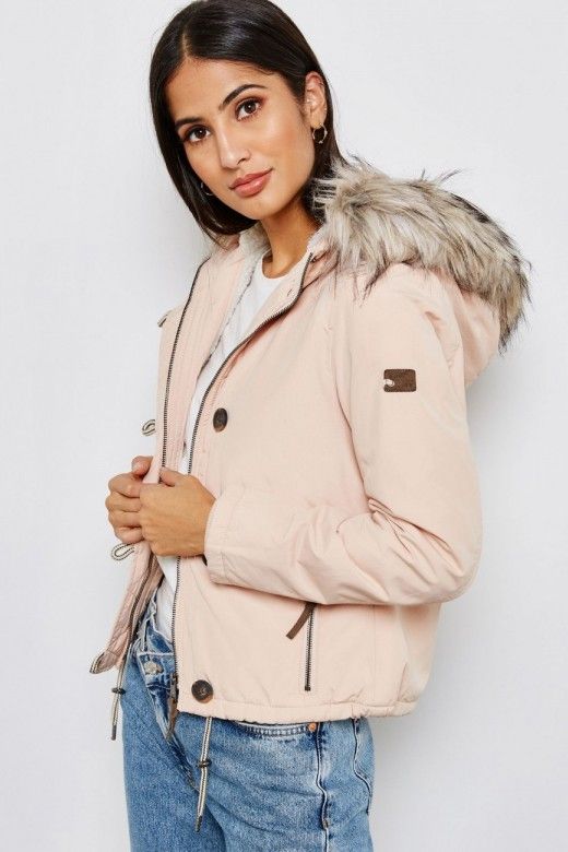 CASACO MULHER PEYTON AW SHORT FUR ONLY CASACO MULHER PEYTON AW SHORT FUR ONLY