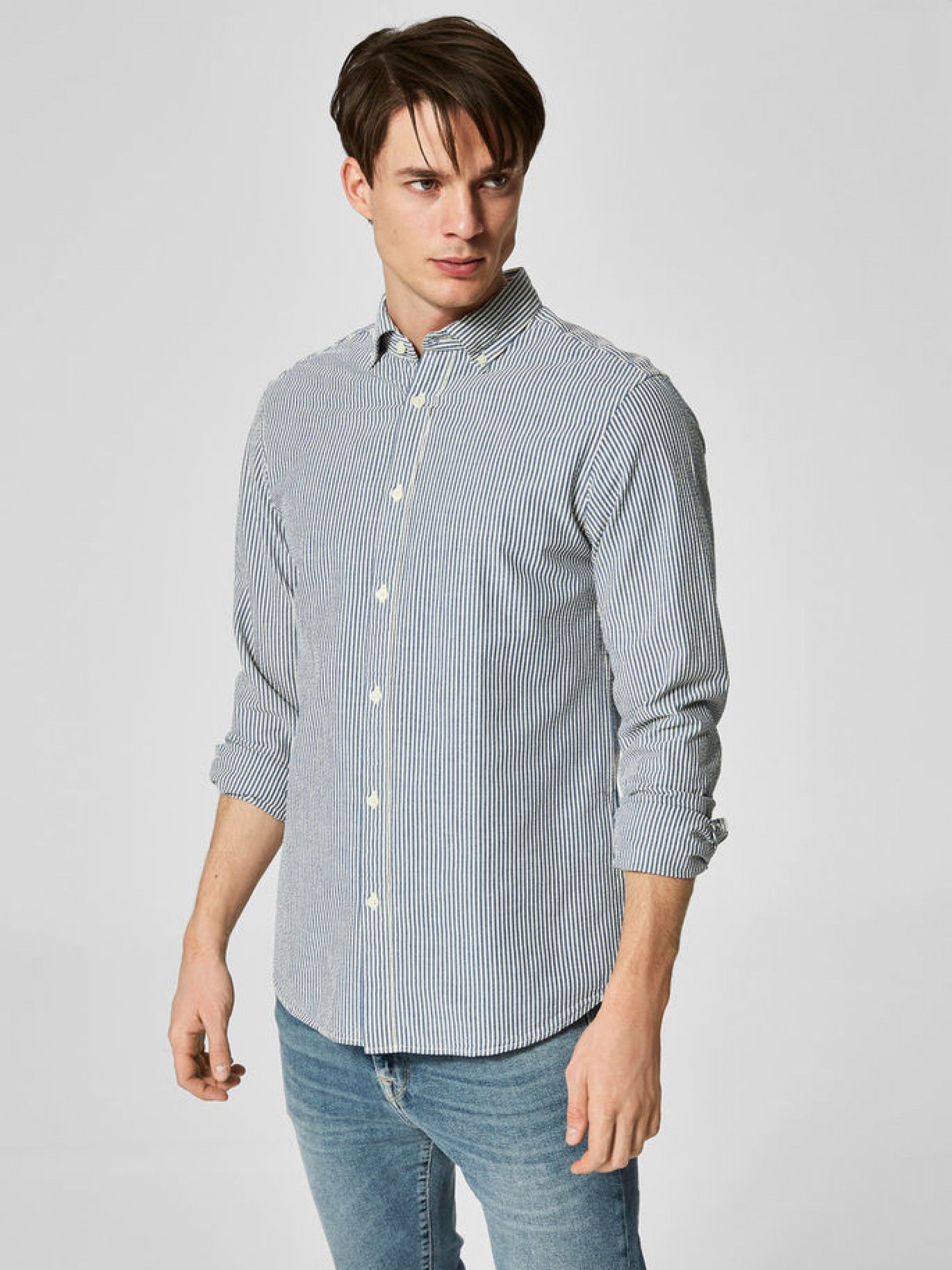 CAMISA HOMEM TWOOLIVER SELECTED