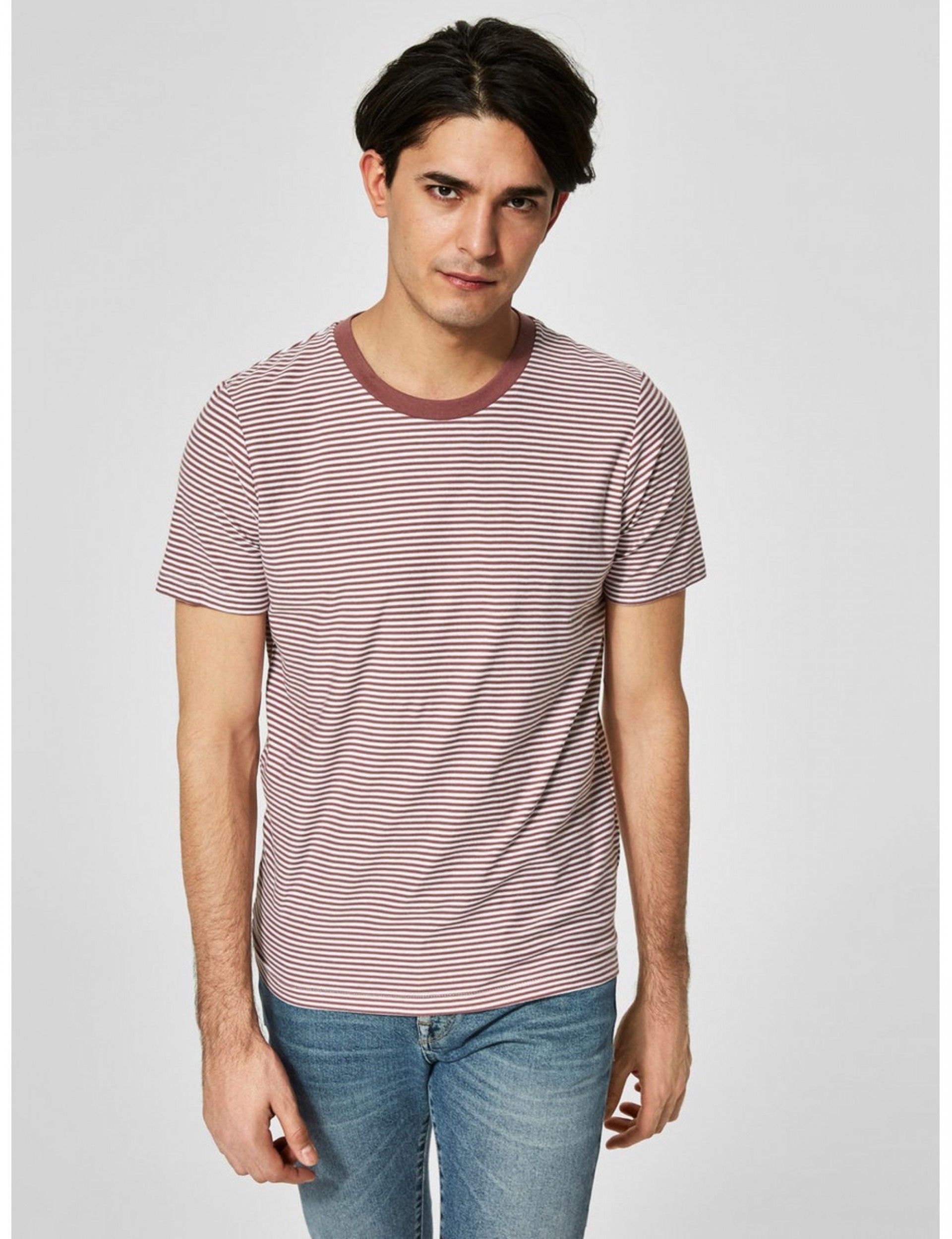 T-Shirt SELECTED THEPEREFECT Riscas