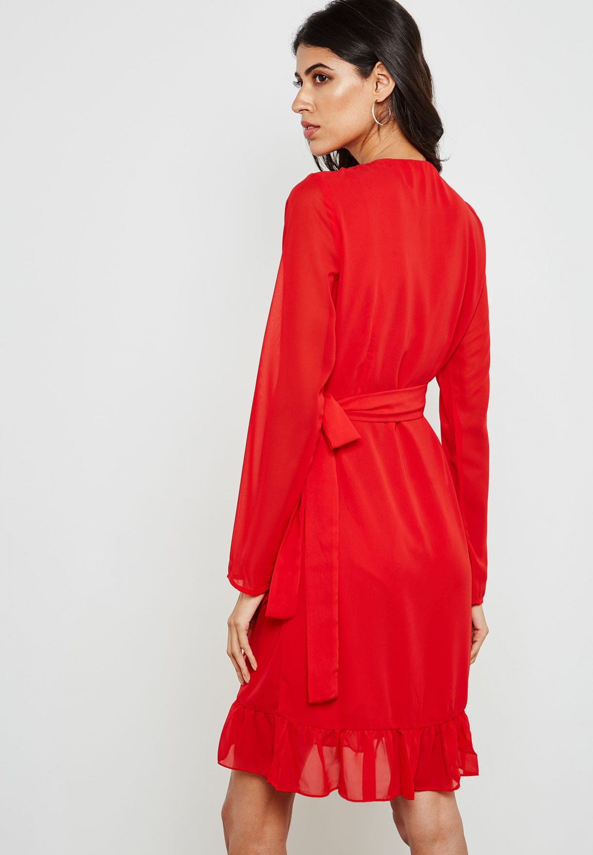 Vestido MULHER MABEL LS WRAP PIECES