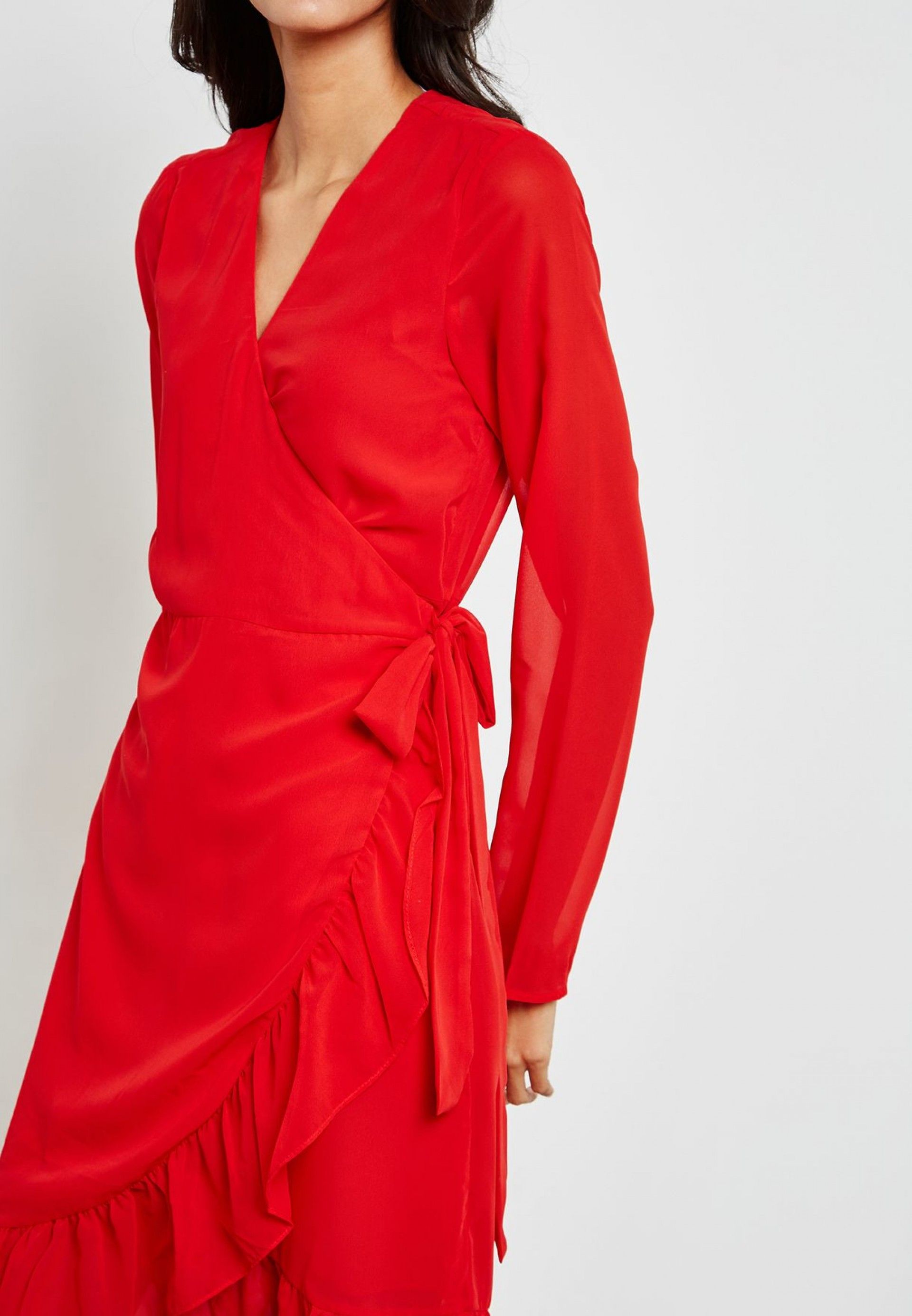 Vestido MULHER MABEL LS WRAP PIECES