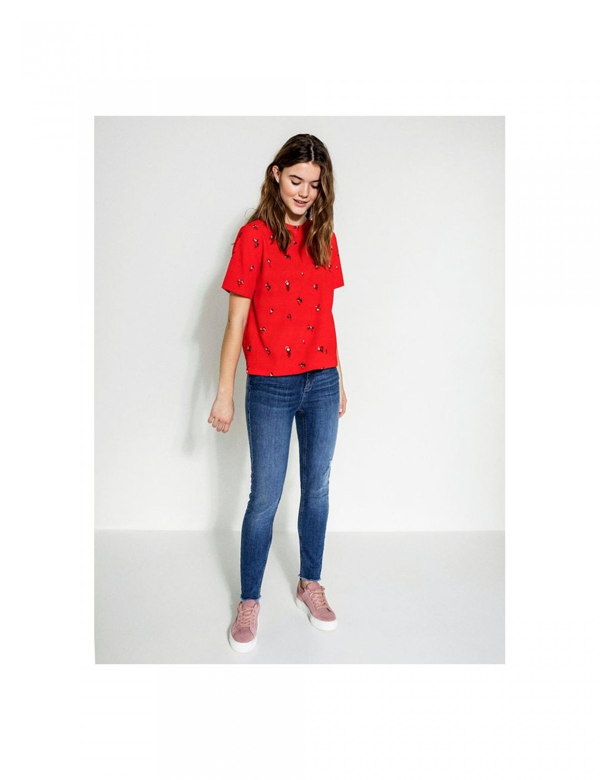 Top MULHER INGEBETH Print PIECES