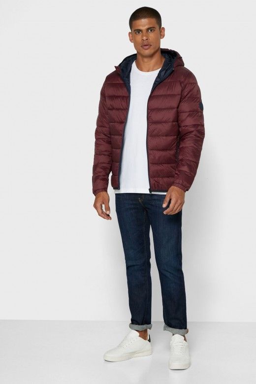 Blusão Homem MAGIC PUFFER HOOD Jack Jones Blusão Homem MAGIC PUFFER HOOD Jack Jones
