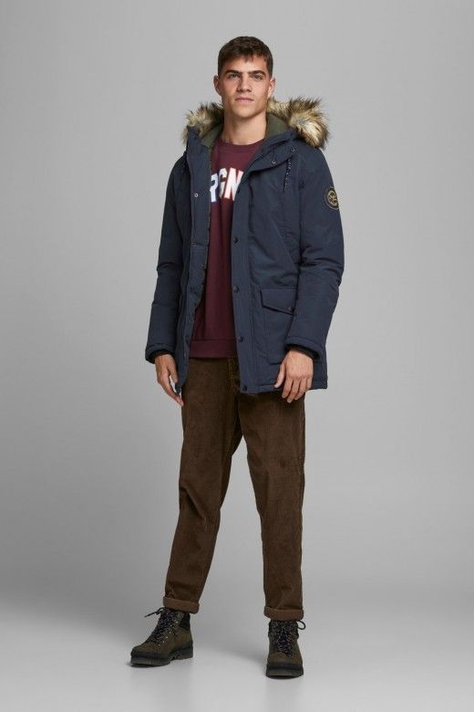 Parka Homem SKY Jack Jones Parka Homem SKY Jack Jones