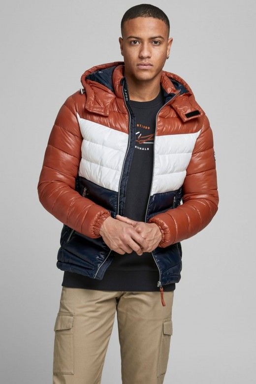Blusão Homem ROLL PUFFER Jack Jones Blusão Homem ROLL PUFFER Jack Jones
