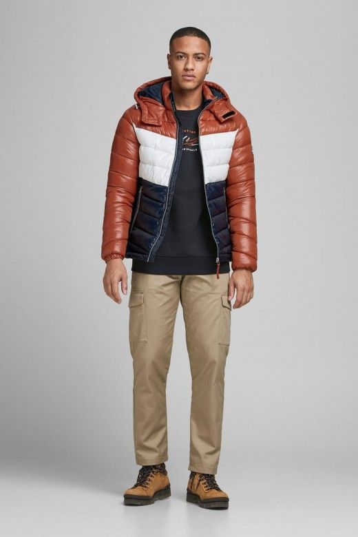 Blusão Homem ROLL PUFFER Jack Jones Blusão Homem ROLL PUFFER Jack Jones