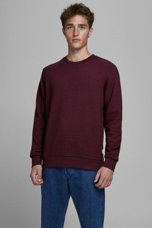 Sweat Homem STRUCTURE Jack Jones Sweat Homem STRUCTURE Jack Jones